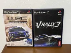 ps2 ラリー ソフト 2本セット