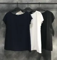 ブラウス　ホワイト　シンプルのサムネイル