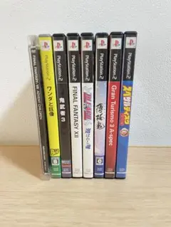 PS2 ソフト7本プラスDVD1枚 まとめ売り