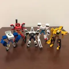 ジョブレイバーJB01＆JB02＆JB03＆JB07＆JB10の5体セット