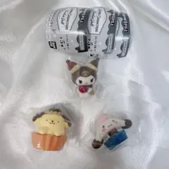 【新品未開封】チョコレートドール ガチャガチャ クロミ・ポムポムプリン・シナモン