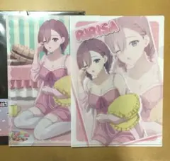 タイトーくじ　2.5次元の誘惑　F賞クリアファイルセット　天乃リリサ