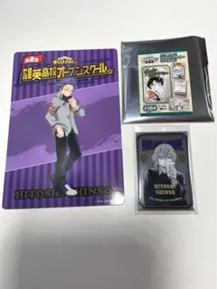 ヒロアカ原画展　パブミラー風アクリルステッカーコレクション心操人使