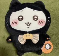 ちいかわ ハチワレ　黒猫のぬいぐるみ