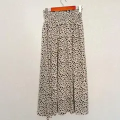 ローリーズファーム レオパード柄 ロングスカート Ｆ ポリエステル