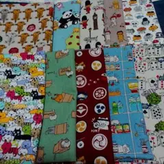 こばやし猫生地　50×25 10種類セット 柄変更不可