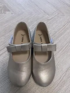 petit main シルバー フォーマルシューズ　発表会　卒園式　20cm