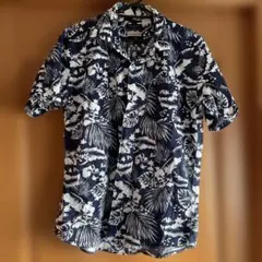 アロハシャツ ネイビー