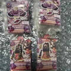 だれでもアイドル活動アクリルチャーム3　アイカツ　マルチカラー　ローズボンボン