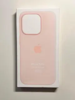 【新品】純正 iPhone 15 Pro シリコンケース・ライトピンク②