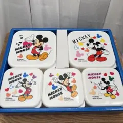 Disney Mickey Mouse 食品保存容器 5個セットのサムネイル