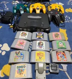 NINTENDO64 本体 　拡張パック　大乱闘スマッシュブラザーズ等　ジャンク