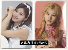 TWICEサナ&TWICE BDZ Repackageリパケ トレカ