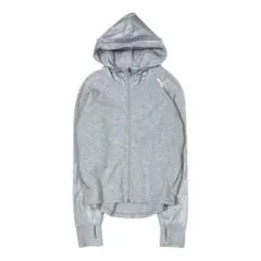 2000s puma thumbs hole switching hoodie