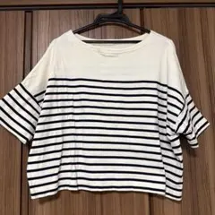 earth music&ecology ストライプ Tシャツ