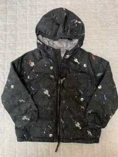 ユニクロ フード付きジャンパー 110cm 宇宙柄