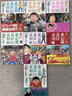 初版 東京都北区赤羽 1-8 全巻セット 清野とおる - メルカリ