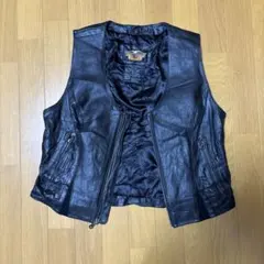 Harley-Davidson 本革レザーベスト Lサイズ