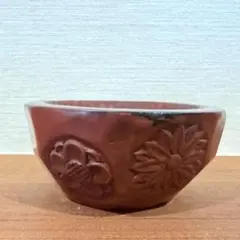 木彫り 伝統工芸 くりぬき鉢 小鉢 漆器 木製 うさぎ 作家物 菓子器 