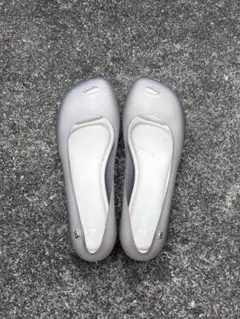 melissa ラバーフラットシューズ グレージュのサムネイル