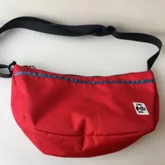 CHUMS ボディバッグ レッド ショルダーバッグ