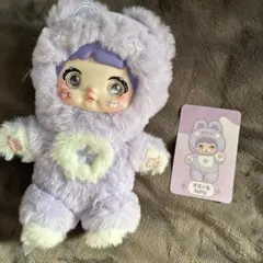 TUTU 薄紫色 ぬいぐるみ