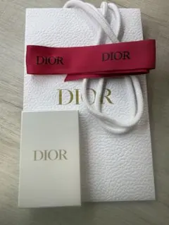 【新品未開封】Dior ディオール ノベルティ トランプ ショッパー&リボン付き
