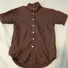Steven Alan スティーブンアラン シャツ　半袖　ブラウンのサムネイル