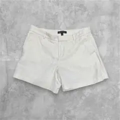 Banana Republic リネン混 ショートパンツ ホワイト サイズ4のサムネイル