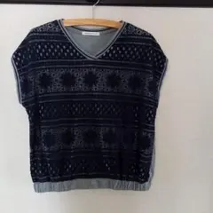 AMERICAN HOLIC レースVネック半袖トップスのサムネイル