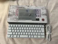 レイザー HUNTSMAN MINI 赤軸　 MERCURY White