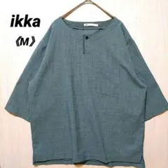 ikka イッカ 6.5分袖 シャツ M メンズ 春夏 大人カジュアルのサムネイル