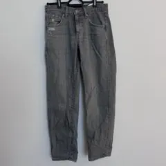 ユニクロ　リラックステーパードアンクルジーンズ