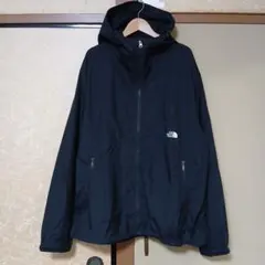 【極美品】BIGサイズ XXL ノースフェイス コンパクトジャケット 黒のサムネイル