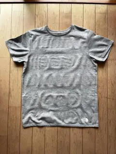 ノースフェイス 半袖Tシャツ ジャガード ボーダー ミックスグレー レディースのサムネイル