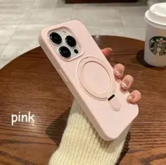 【美品】ピンク マグセーフ対応 iPhone14ケース