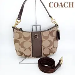 コーチ シグネチャー ハンドバッグ ショルダーバッグ 2WAY F23544