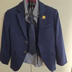 ネイビー フォーマルスーツ セット　　入学式