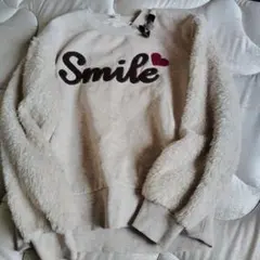 フリース スウェットシャツ 'Smile'