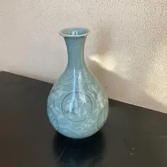 高麗青磁花瓶 海晴窯 - メルカリ
