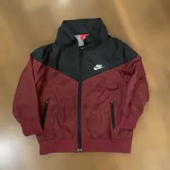 Nike ジップアップジャケット 100cm 黒/赤