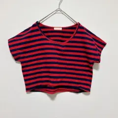 anap mimpi アナップミンピ ボーダー トップス Tシャツ 半袖のサムネイル