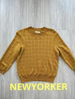 七分袖　トップス　ニューヨーカー