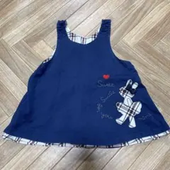 【最終価格】KP ジャンパースカート　ワンピース　リバーシブル