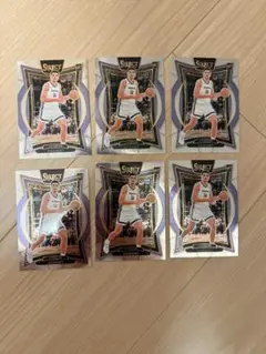 Zach edey Select シルバーカード 6枚セット