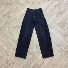 UNIQLO U ワイドフィットカーブジーンズ 24インチ