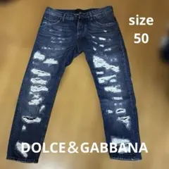 G*)様 【未使用品】DOLCE＆GABBANAクラッシュデニム　size50 2026年最新】D&G ／ Dolce＆Gabbana メンズ デニム・ジーンズの人気