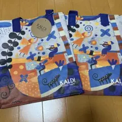 KALDI COFFEE FARM エコバッグ 2枚セットのサムネイル