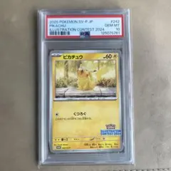 【PSA10】ピカチュウ イラストレーションコンテスト 2024