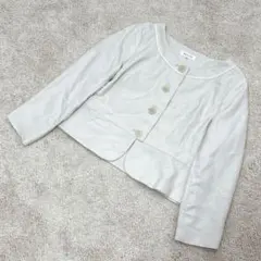 Fertile ノーカラージャケット（3L）大きいサイズ 入園入学卒園卒業